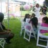 Girls Rule! Officer and Mentor (age 12) teaching young ladies proper seating positions.